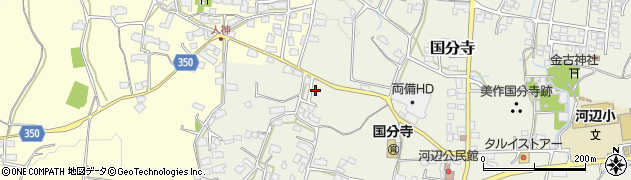 岡山県津山市国分寺439周辺の地図