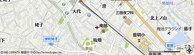 愛知県豊明市阿野町大代122周辺の地図