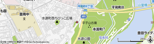 鳥木勝美行政書士事務所周辺の地図