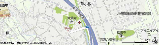 静岡県静岡市清水区草ヶ谷111周辺の地図