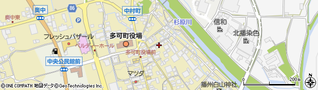 杉本布帛株式会社　中村工場周辺の地図