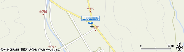 山崎土万郵便局 ＡＴＭ周辺の地図