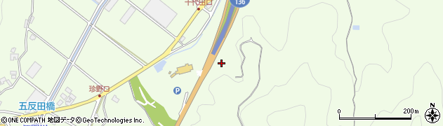 伊豆中央道周辺の地図