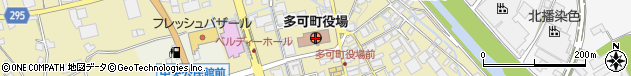 兵庫県多可郡多可町周辺の地図