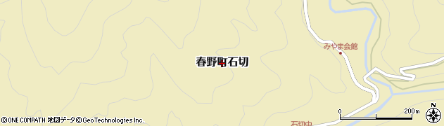 静岡県浜松市天竜区春野町石切周辺の地図