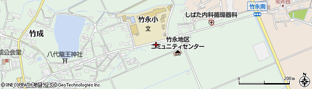 学童クラブ竹永周辺の地図