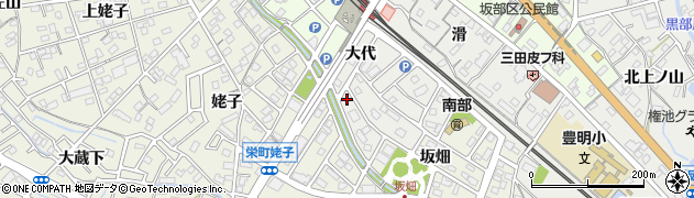 愛知県豊明市阿野町大代154周辺の地図
