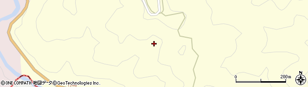 愛知県設楽町（北設楽郡）田峯（仏供田）周辺の地図