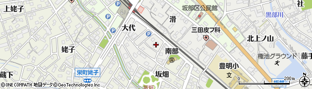 愛知県豊明市阿野町大代85周辺の地図