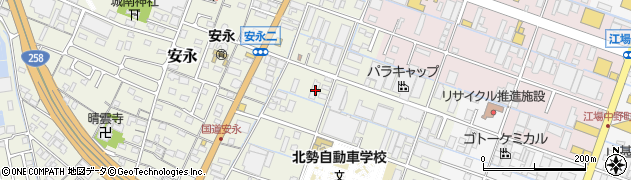 三重県桑名市安永998周辺の地図
