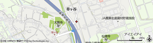 静岡県静岡市清水区草ヶ谷33周辺の地図