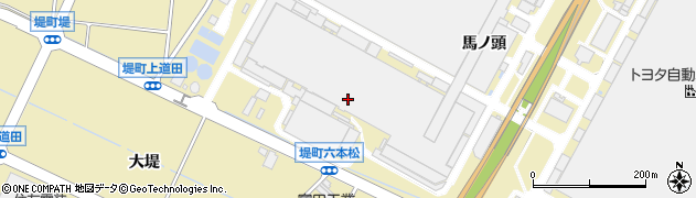 愛知県豊田市堤町釣鐘周辺の地図