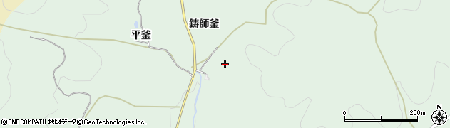 愛知県豊田市花沢町（鋳師釜）周辺の地図