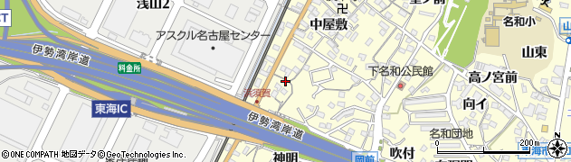 愛知県東海市名和町浜須賀28周辺の地図