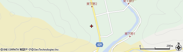 兵庫県宍粟市山崎町東下野7周辺の地図