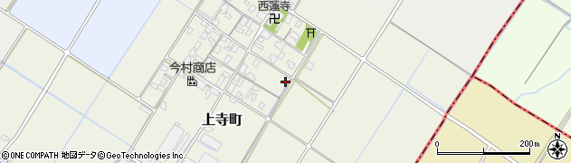 滋賀県草津市上寺町345-1周辺の地図
