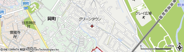 滋賀県守山市立入町268周辺の地図