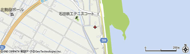 三重県桑名市地蔵388周辺の地図