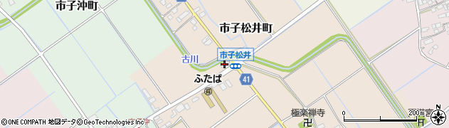 ＥＮＥＯＳ近江蒲生ＳＳ周辺の地図