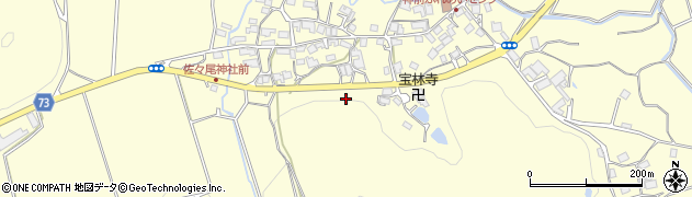 京都府亀岡市宮前町神前寺ケ谷周辺の地図