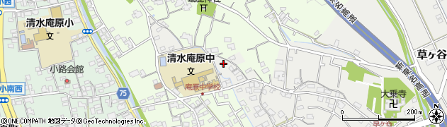 静岡県静岡市清水区草ヶ谷267周辺の地図