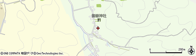 静岡県伊豆の国市韮山金谷周辺の地図
