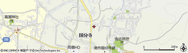 岡山県津山市国分寺307周辺の地図