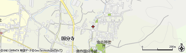 岡山県津山市国分寺225周辺の地図