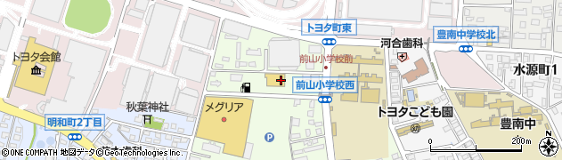 豊田自動車学校周辺の地図