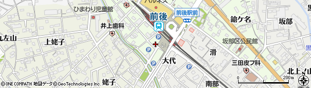 名鉄協商前後駅前南第１駐車場周辺の地図
