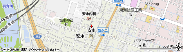 三重県桑名市安永862周辺の地図
