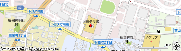 トヨタ会館周辺の地図