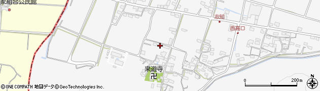 三重県桑名市志知398周辺の地図
