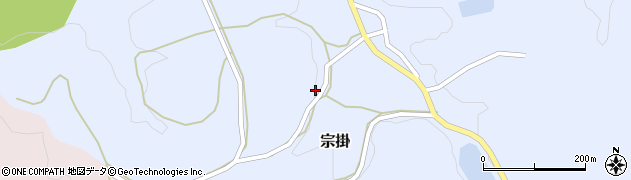 岡山県美作市宗掛466周辺の地図
