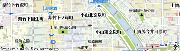 上賀茂薬局周辺の地図