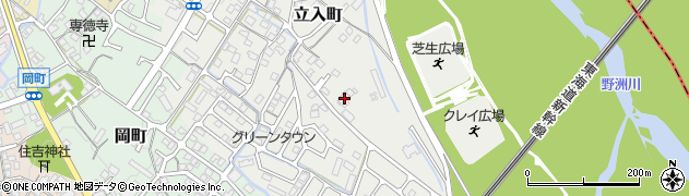 滋賀県守山市立入町353周辺の地図