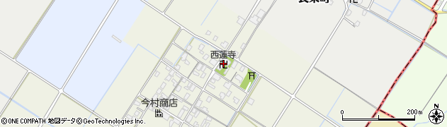 西連寺周辺の地図