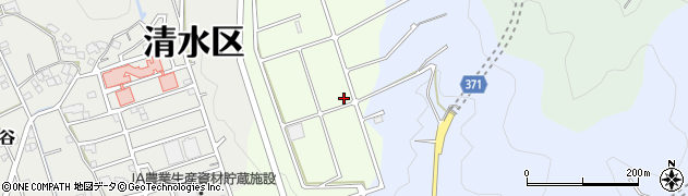 静岡県静岡市清水区尾羽587周辺の地図