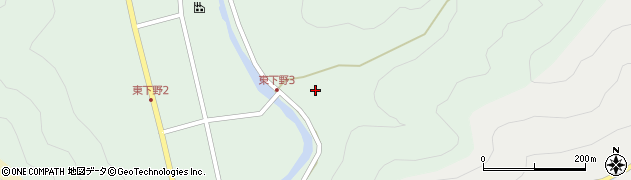 兵庫県宍粟市山崎町東下野286周辺の地図