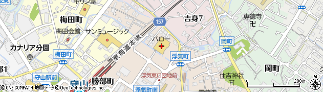 バロー守山駅東店周辺の地図