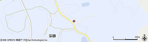 岡山県美作市宗掛188周辺の地図