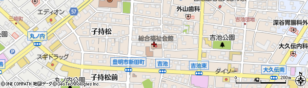 豊明市社会福祉協議会周辺の地図