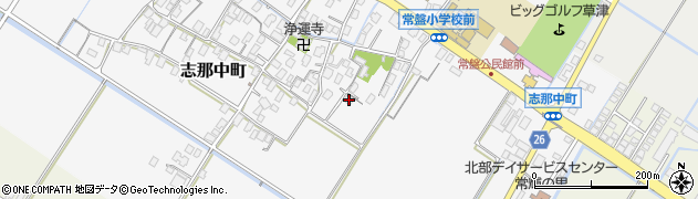 滋賀県草津市志那中町230周辺の地図