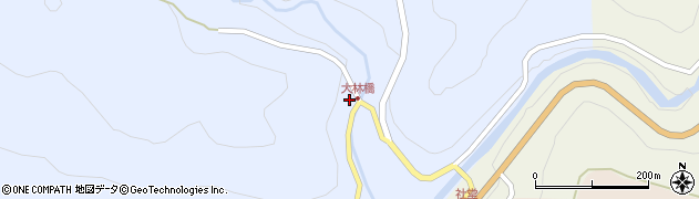 愛知県豊田市東大林町（半田）周辺の地図