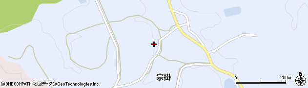 岡山県美作市宗掛478周辺の地図