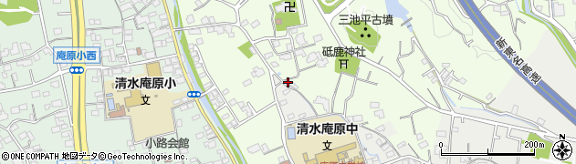 静岡県静岡市清水区草ヶ谷209周辺の地図