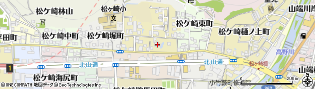 京都府京都市左京区松ケ崎御所ノ内町6周辺の地図