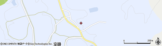 岡山県美作市宗掛190周辺の地図