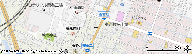 三重県桑名市安永899周辺の地図