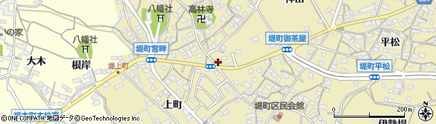 甲村歯科堤診療室周辺の地図